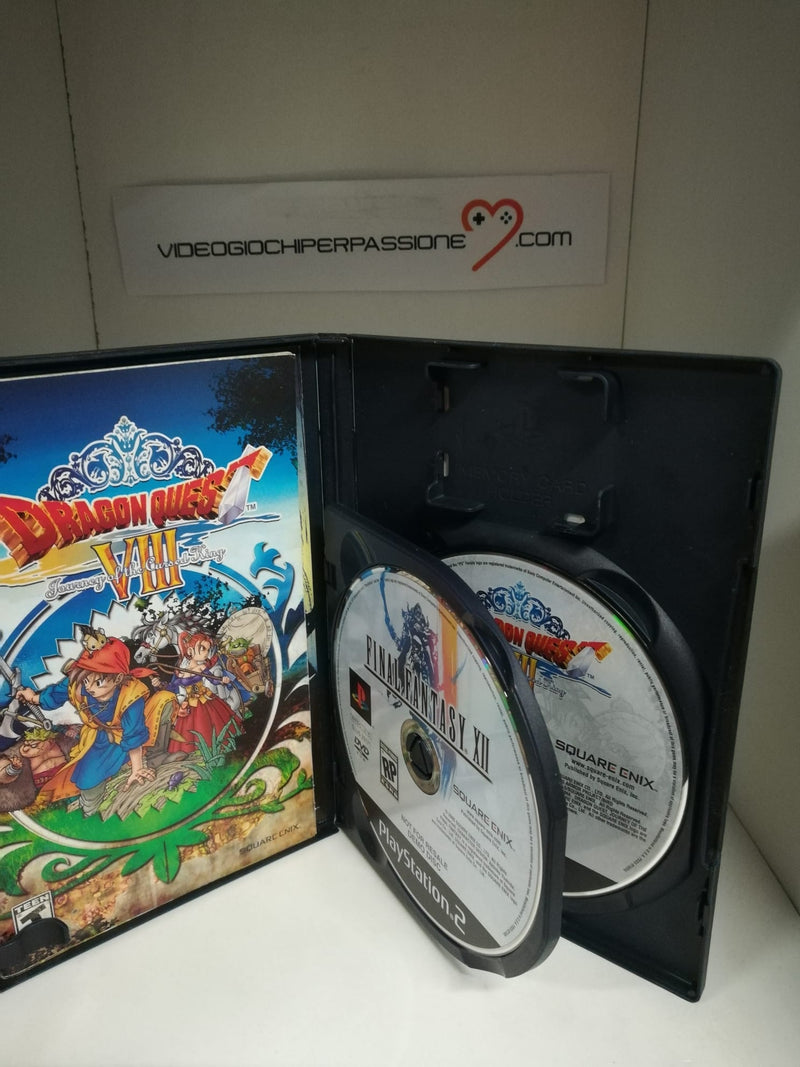 DRAGON QUEST VIII 8 JOURNEY OF THE CURSED KING PS2 (usato)(versione americana) (6752888815670)