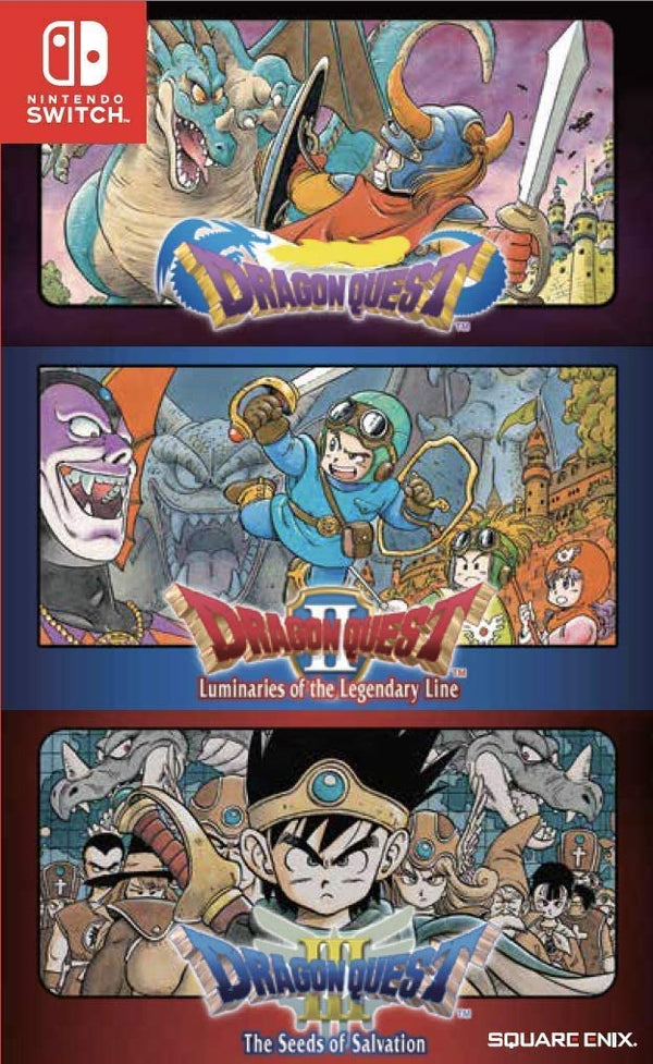 DRAGON QUEST TRILOGY COLLECTION (1-2-3) NINTENDO SWITCH (versione inglese) (4655306997814)