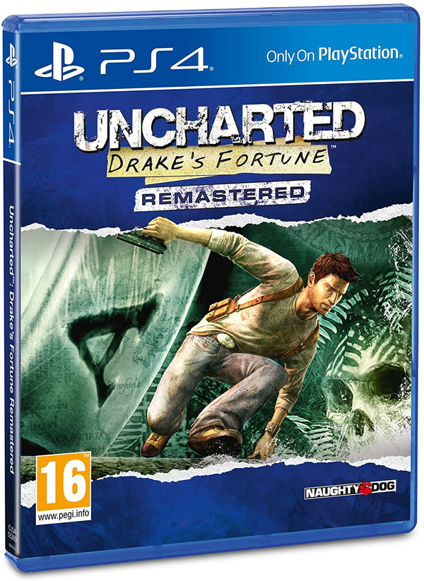 UNCHARTED : DRAKE'S FORTUNE REMASTERED PS4 (versione inglese) (4645463818294)