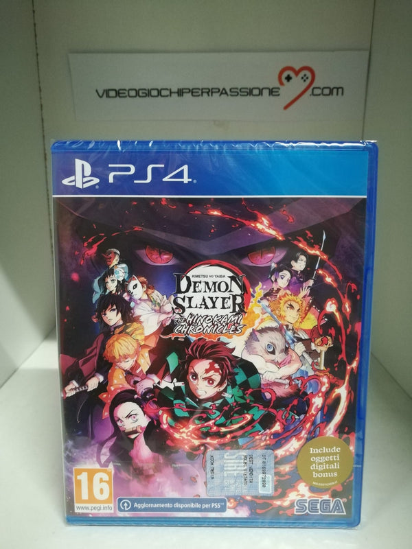 Copia del Demon Slayer -Kimetsu No Yaiba- The Hinokami Chronicles Playstation 4 Edizione Europea (6658987065398)