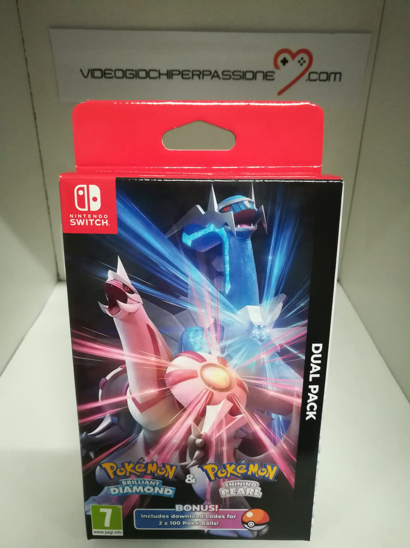 Pokemon Perla Splendente + Pokemon Diamante Lucente Edizione Italiana [ Combo Pack ] (6548075348022)