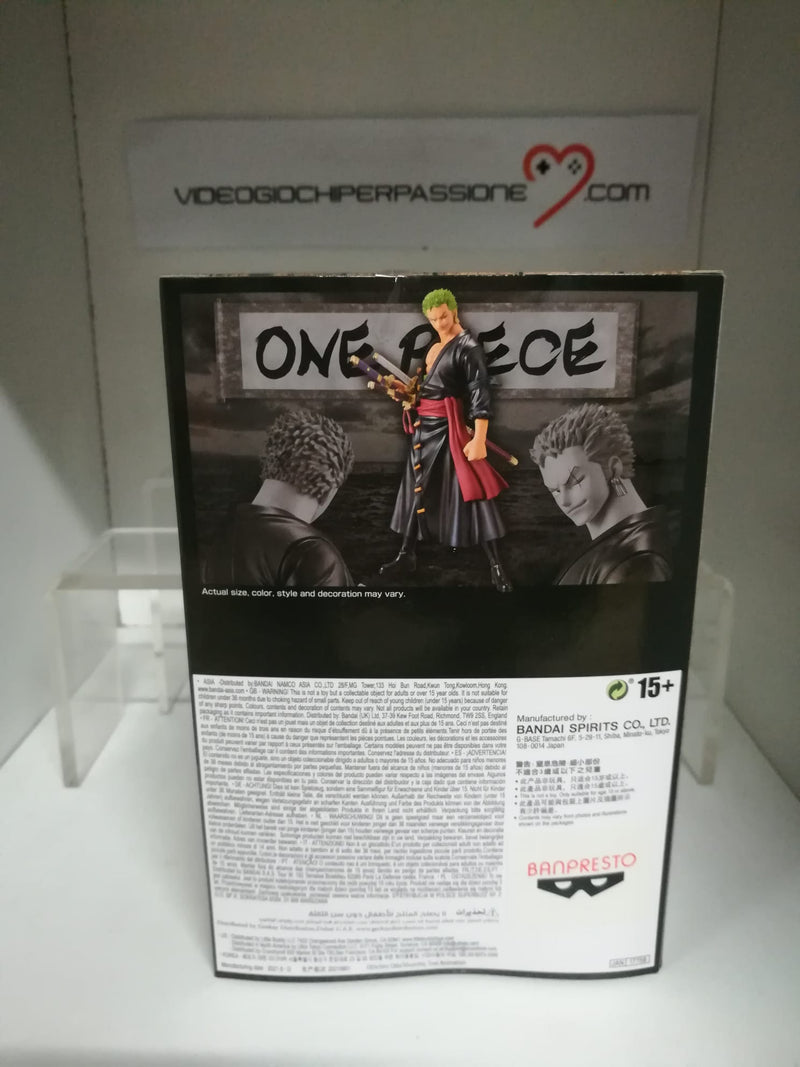 One Piece DXF FIGURE Roronoa Zoro (Wano Kuni) 17 cm (6587996799030)
