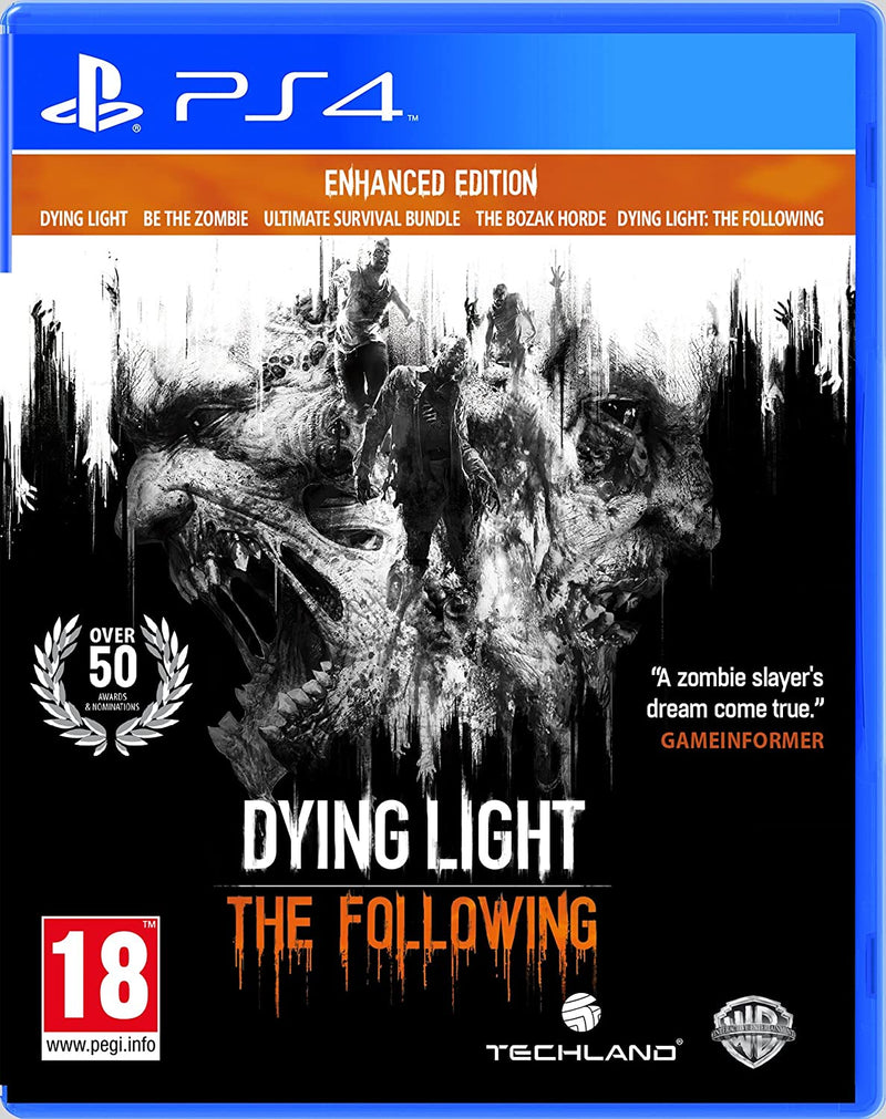 DYING LIGHT THE FOLLOWING ENHANCED RDITION PS4 (versione inglese) (4643008151606)