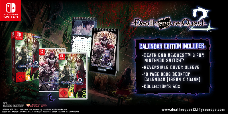 Death end Re;Quest 2 Calendar Edition Nintendo Switch Edizione Europea [PRE-ORDINE] (6670279376950)