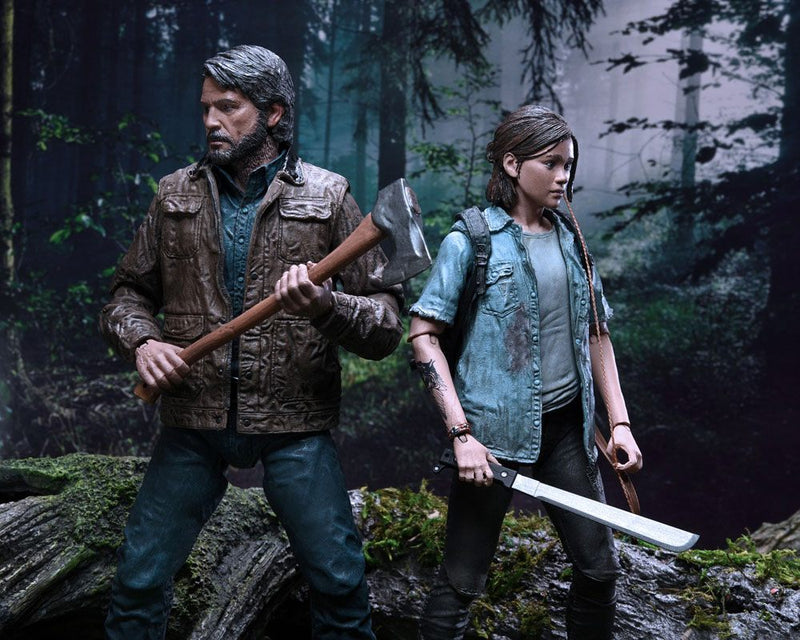 The Last of Us Part II Ultimate Action Figure 2-Pack Joel and Ellie 18 cm PRE-ORDER 06-2022 (6676704821302)