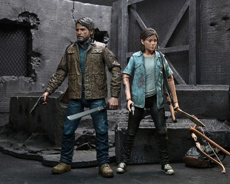 The Last of Us Part II Ultimate Action Figure 2-Pack Joel and Ellie 18 cm PRE-ORDER 06-2022 (6676704821302)