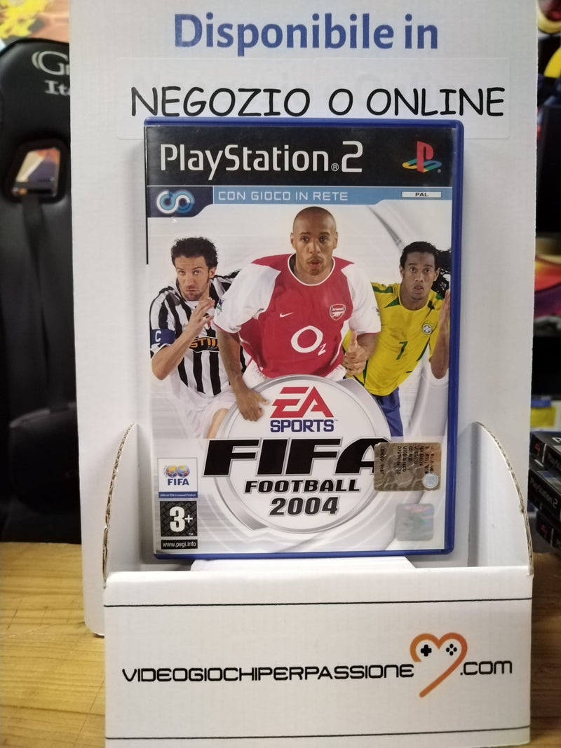 FIFA FOOTBALL 2004 PS2 (usato garantito)(versione italiana) (8138789355822)
