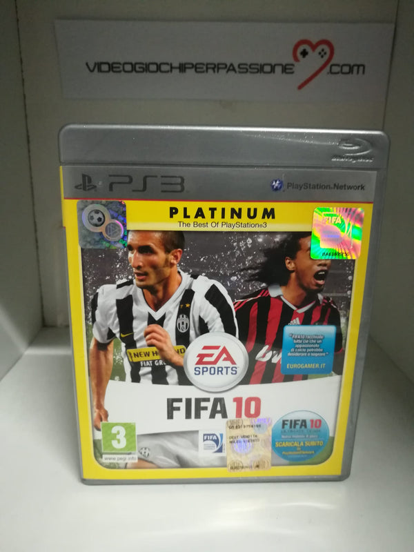 FIFA 10 PS3 (usato garantito)(versione italiana)(platinum) (6659240755254)