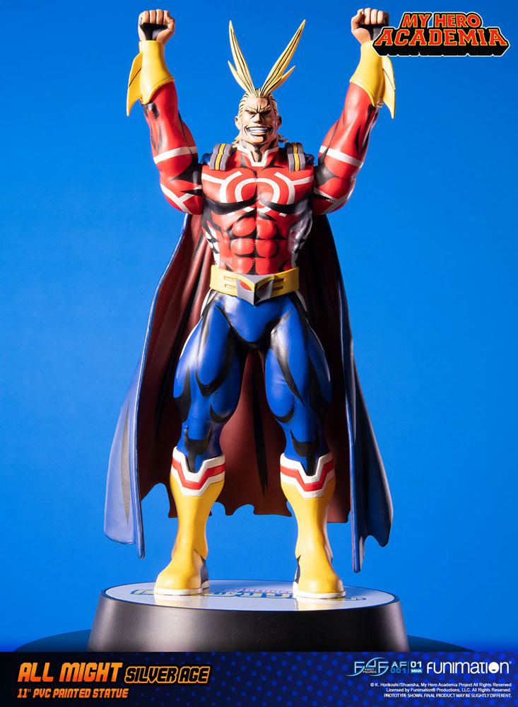 My Hero Academia Action Figure All Might Silver Age (Standard Edition) 28 cm PRE-ORDER 1-2022 (6649346457654)