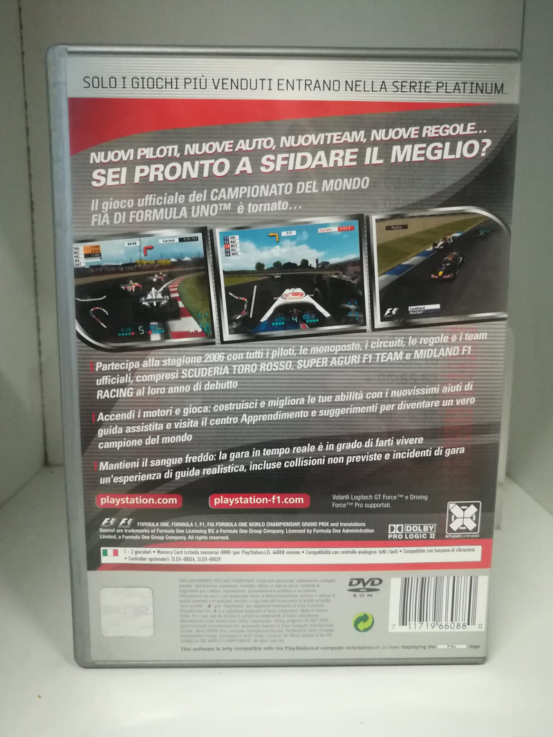 FORMULA ONE 06 PS2 (usato)(versione italiana) (6618441646134)
