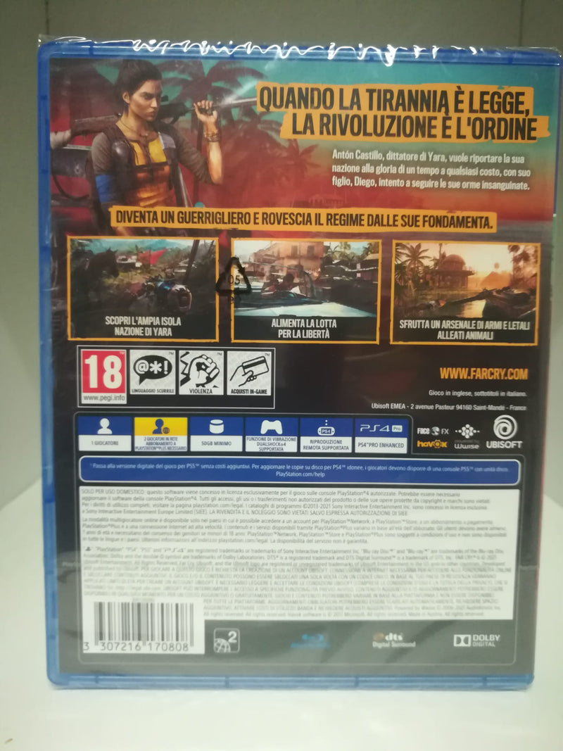 Far Cry 6 Playstation 4 Edizione Italiana (4652299354166)