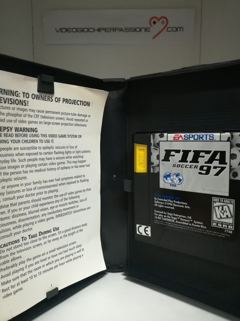 FIFA 97 SEGA MEGA DRIVE (usato) (6668902629430)