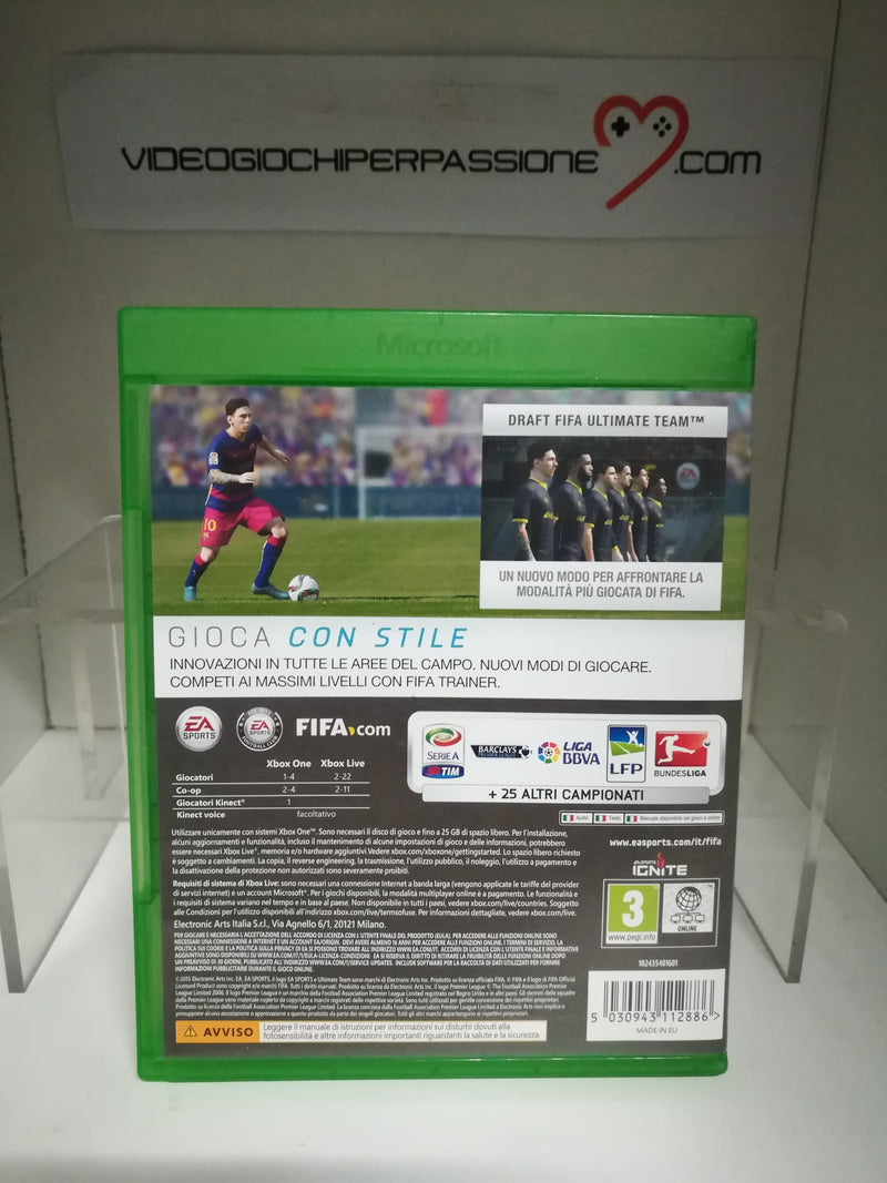 FIFA 16 XBOX ONE (versione italiana) (4656990191670)