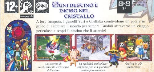 FINAL FANTASY CRYSTAL CHRONICLES : RING OF FATES NINTENDO DS (versione italiano) (4636887908406)