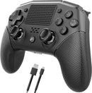 Controller per Ps4 (V2) PS4/Pro/Slim/PC/Steam PROGRAMMABILE, Joypad Wireless (6818946646070)