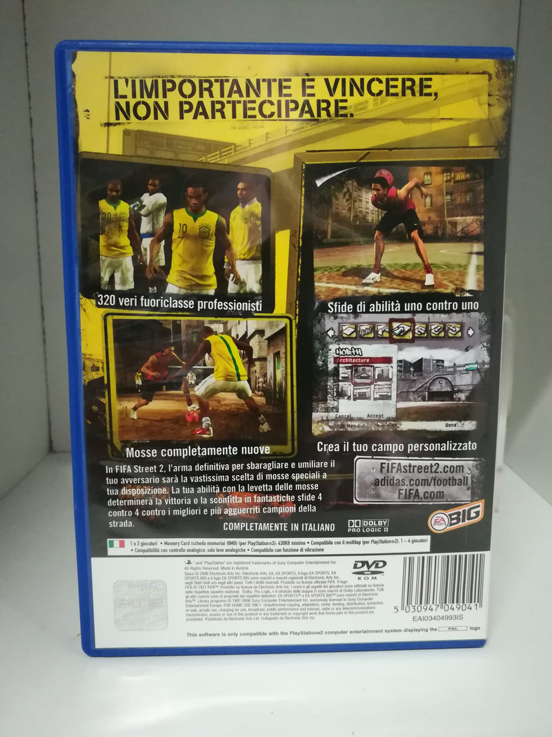 FIFA STREET 2 PS2 (usato)(completamente in italiano) (6618408976438)