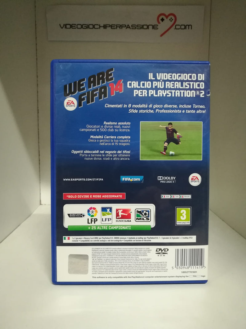 FIFA 14 PS2 (usato garantito) (6668636880950)