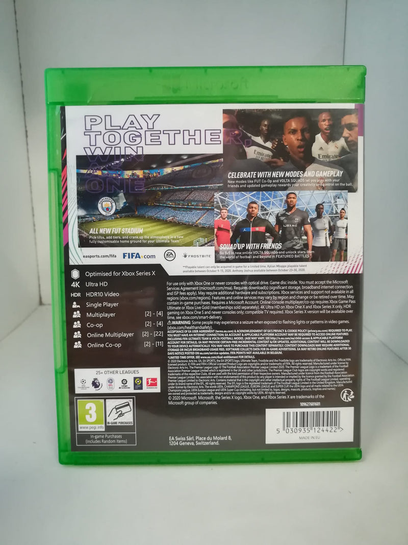 FIFA 21 XBOX SERIE X (usato garantito) (6618360807478)