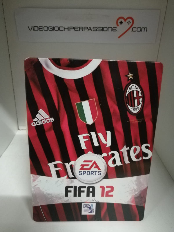 FIFA 12 XBOX 360 (usato garantito) STEELBOOK MILAN (6738128732214)