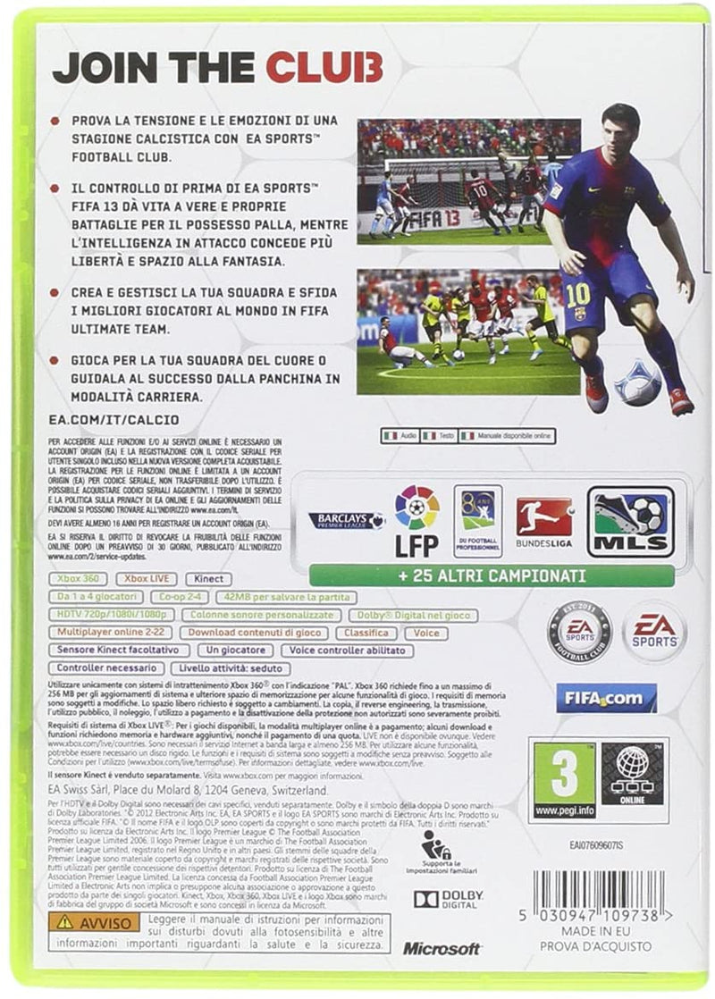 FIFA 13 XBOX 360 (usato garantito)(versione italiana) (4733525884982)