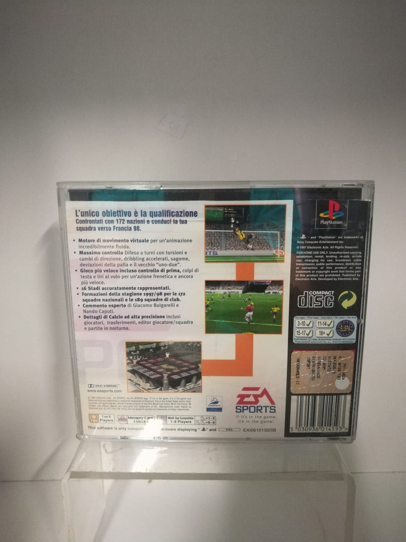 FIFA ROAD TO WORLD CUP 98 PS1 (senza manuale)(usato garantito) (4714099048502)