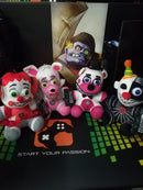 PELUCHE FNAF SISTER LOCATION (30cm)SERIE COMPLETA (6538068951094)