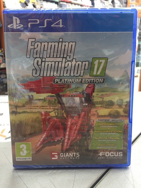 FARMING SIMULATOR 17 PLATINUM EDITION PS4 (versione italiana) (4645685002294)