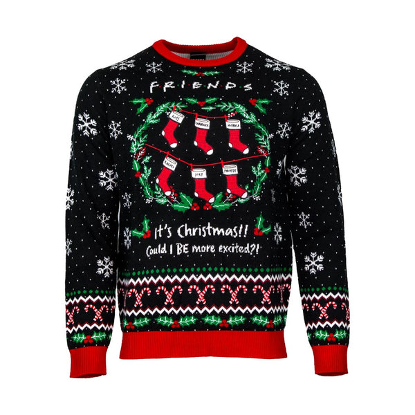 Friends ‘Could I BE More Excited’ Maglione Ufficiale Natalizio -  Ugly Sweater (8001160937774)