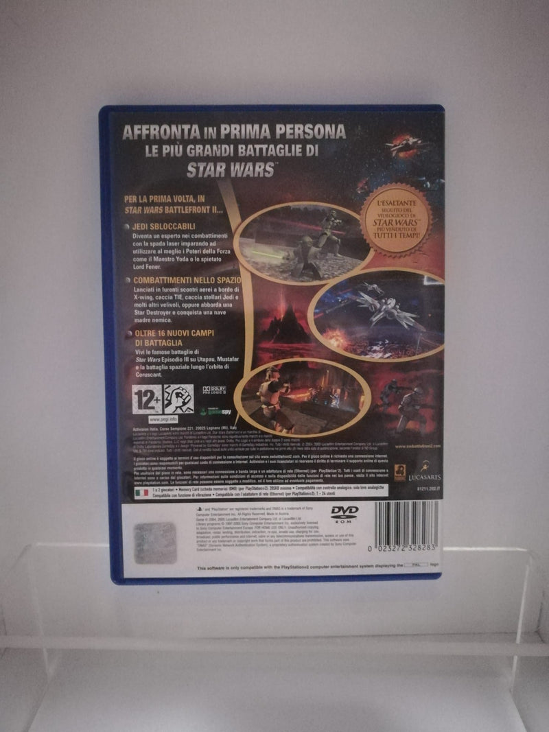 STAR WARS BATTLEFRONT 2 PS2 (usato garantito)(versione italiana) (4791187865654)