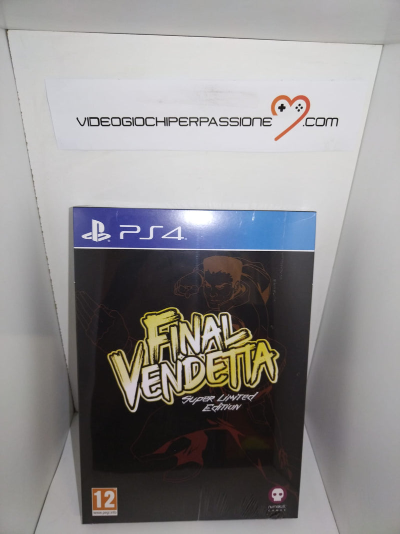 Final Vendetta Limited Edition Edition Playstation 4 Edizione Europea (6673301733430)