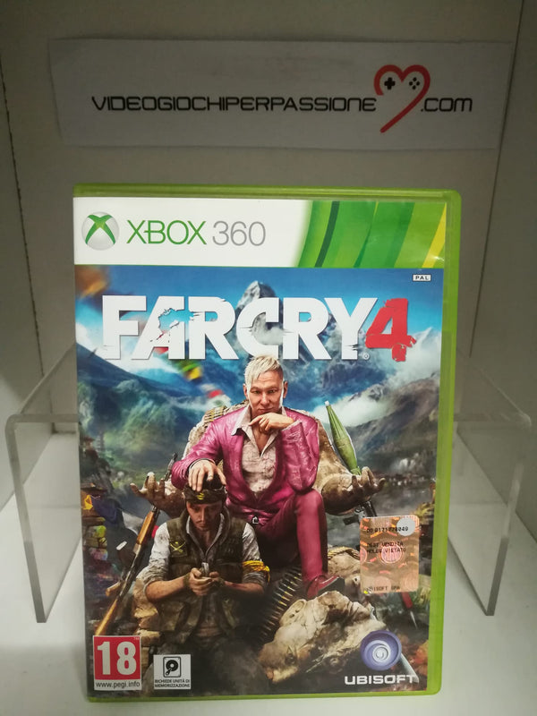 FARCRY 4 XBOX 360 (usato garantito)(versione italiana) (6690093170742)
