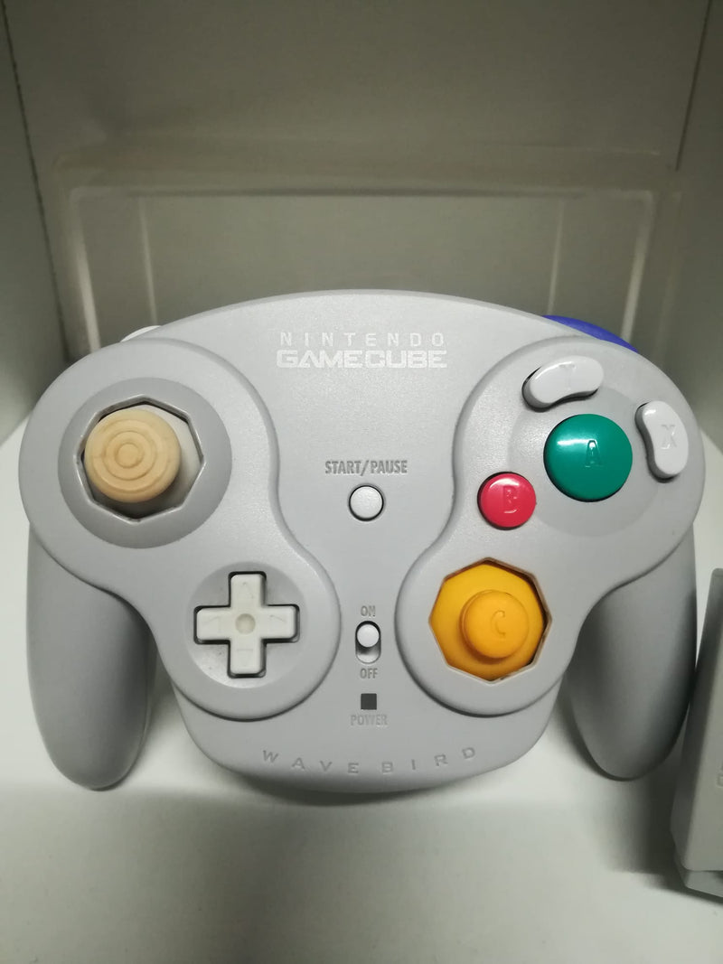 NINTENDO GAMECUBE CONTROLLER WIRELESS  ORIGINALE (usato senza scatola) (6609681055798)