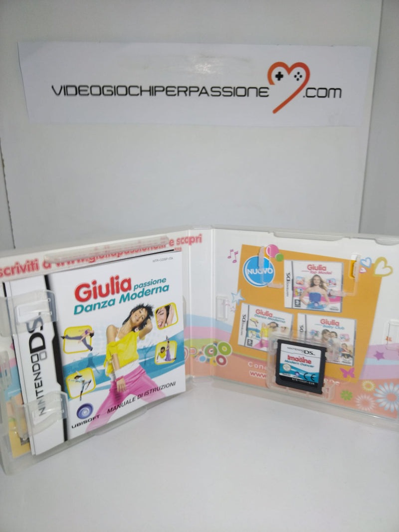 GIULIA PASSIONE DANZA MODERNA NINTENDO DS (usato)(versione italiana) (6808303468598)