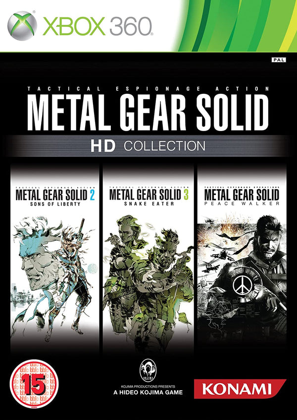 METAL GEAR SOLID HD COLLECTION XBOX 360 (4634946109494)
