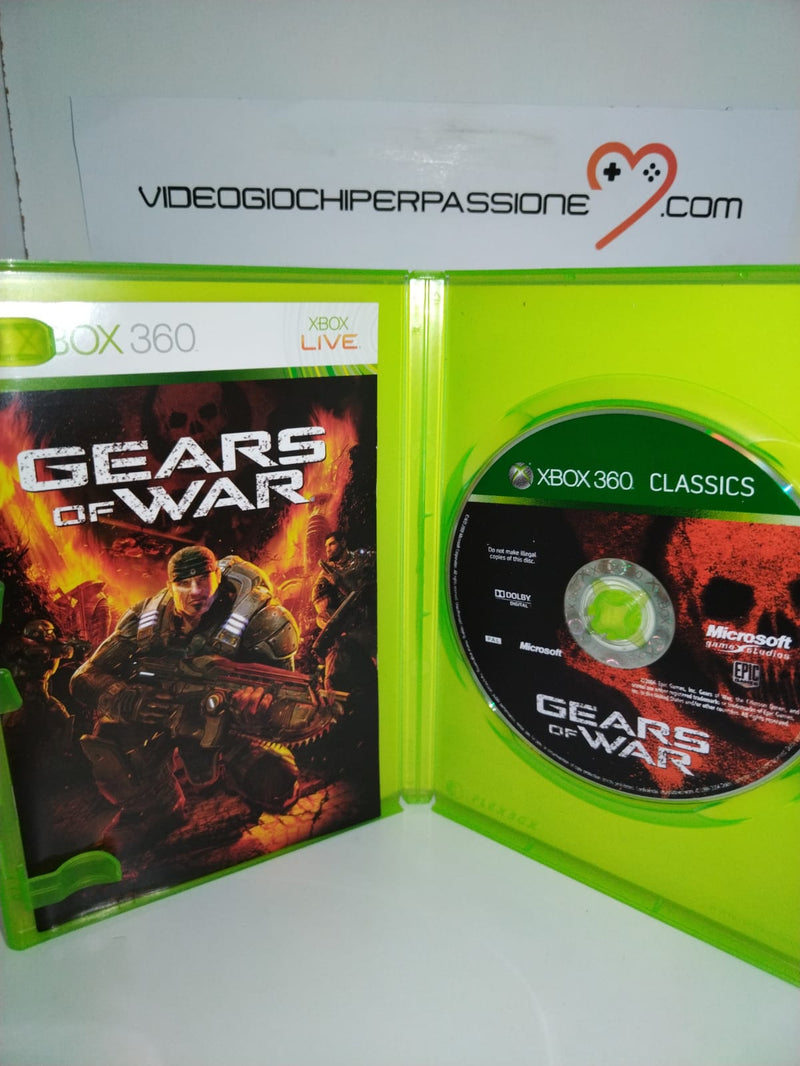 GEARS OF WAR XBOX 360 (usato garantito)(versione italiana) (6808522129462)