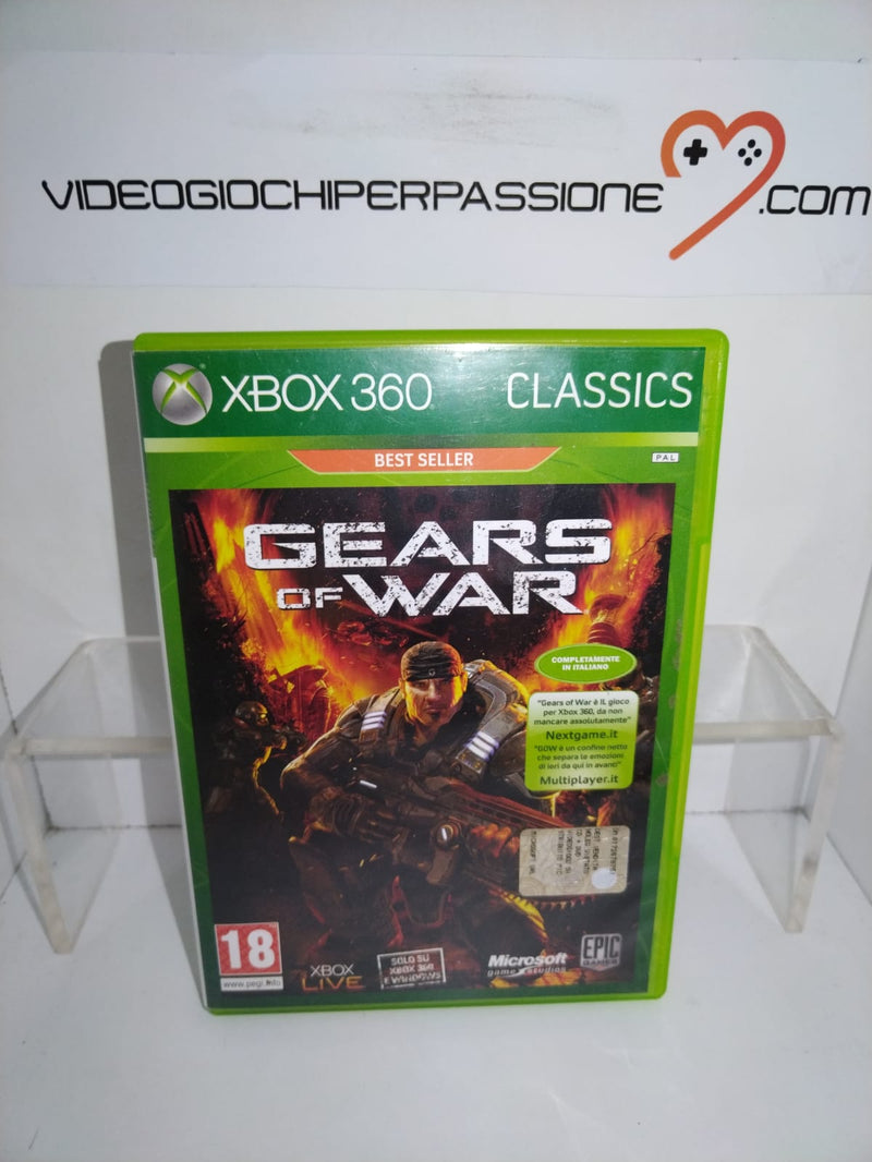 GEARS OF WAR XBOX 360 (usato garantito)(versione italiana) (6808522129462)