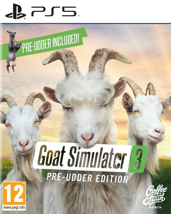 Goat Simulator 3 - Pre Udder Edition - Goat in the box Playstation 5 [PREORDINE] (6859342970934)