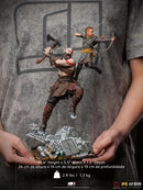 God of War BDS Art Scale Statue 1/10 Kratos & Atreus 34 cm PRE-ORDER 7-2022 (6624432259126)