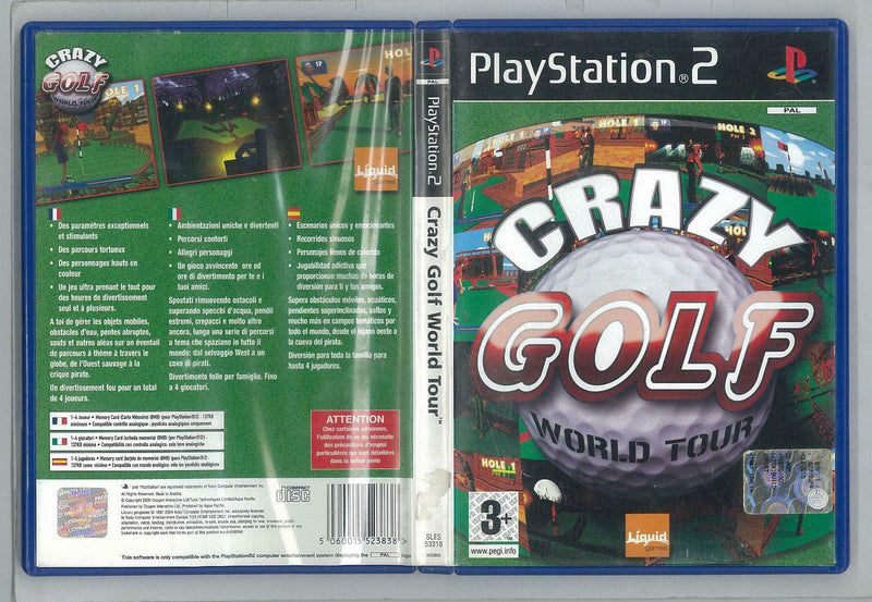 CRAZY GOLF WORLD TOUR PS2 (4596524351542)