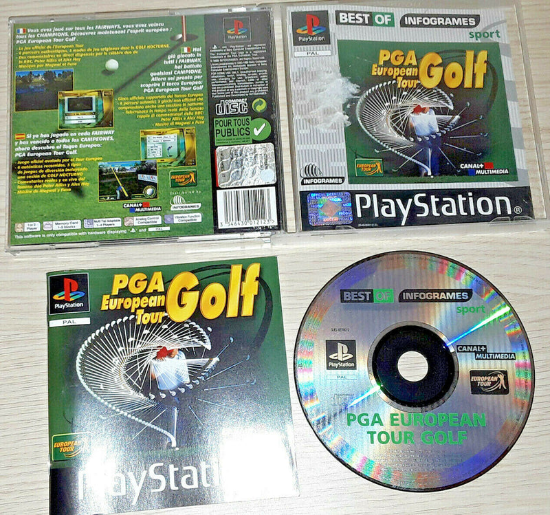 PGA EUROPEAN TOUR GOLF PS1 (versione europea) (4662346154038)