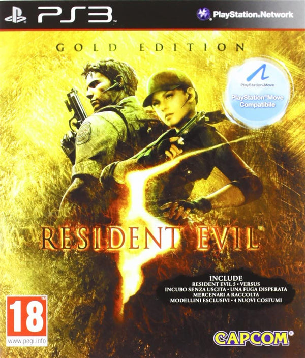 RESIDENT EVIL 5 GOLD EDITION PS3 (4602186530870)