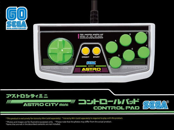 SEGA Astro City Mini Gamepad (6657506672694)