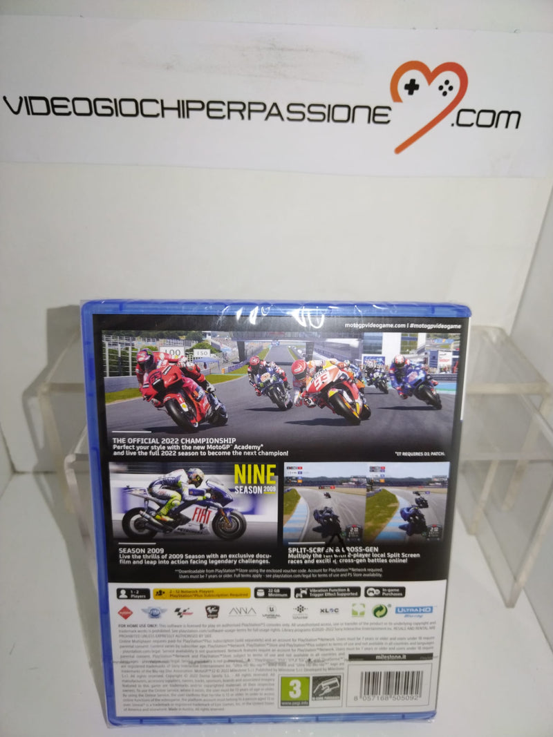 Moto GP 22 Playstation 5 Edizione Europea (6692447715382)