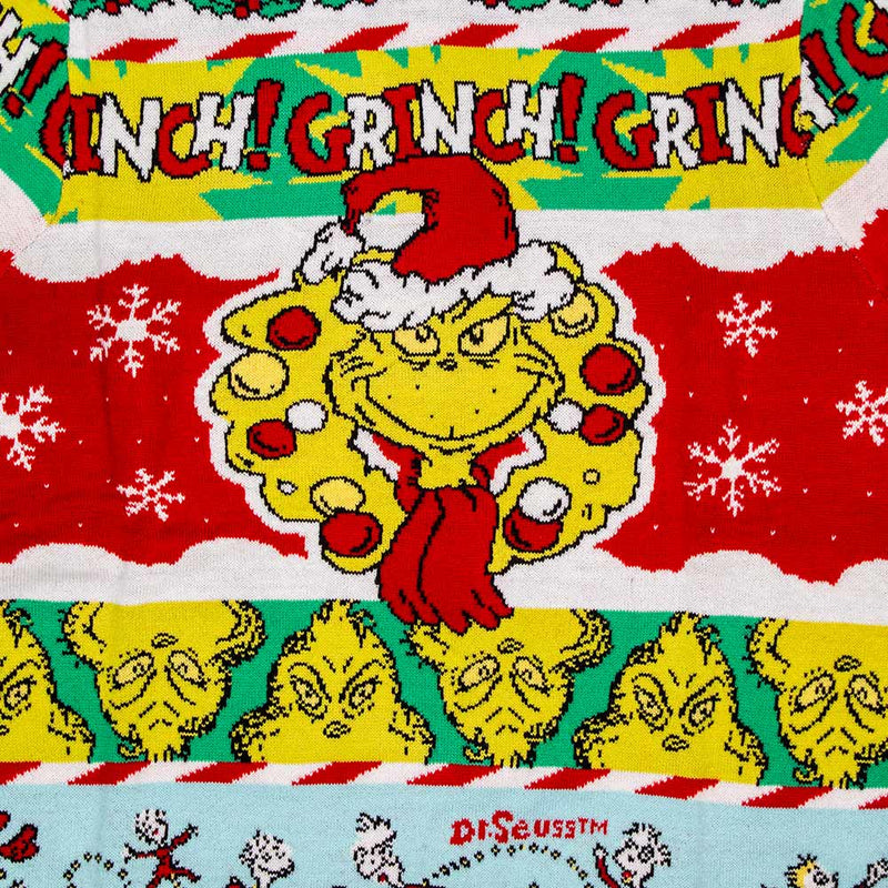 The Grinch 'Merry Grinchmas' Maglione Ufficiale Natalizio -  Ugly Sweater (8001174274350)