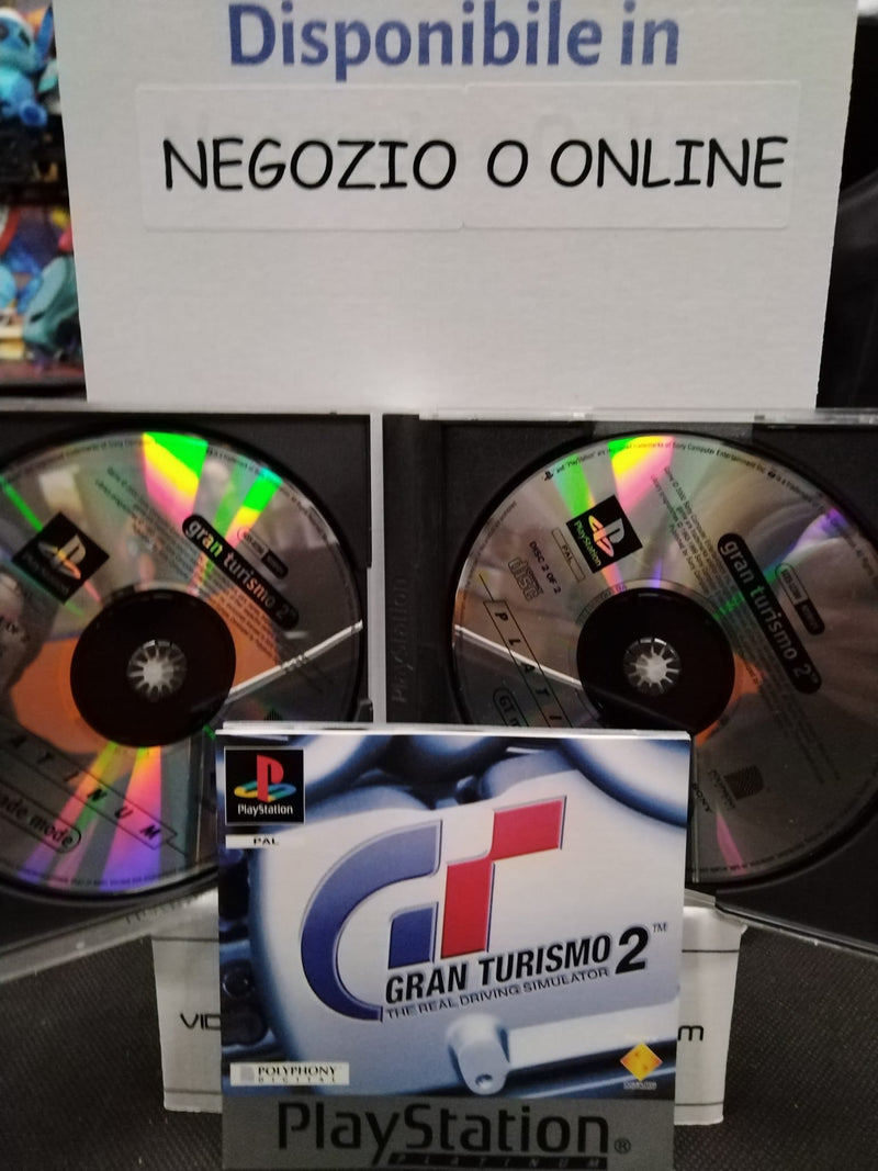 GRAN TURISMO 2 PS1 (usato garantito)(versione italiana) (8092872212782)
