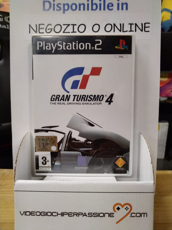 GRAN TURISMO 4 PS2 (usato garantito)(versione italiana) (8138140582190)