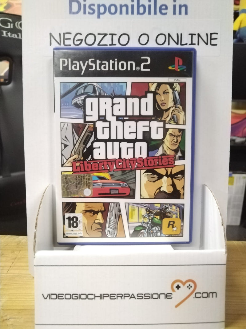 GTA : LIBERTY CITY STORIES PS2 (usato garantito)(versione italiana) (8138460987694)