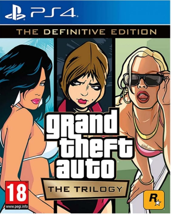 GTA - Grand Theft Auto: The Trilogy- The Definitive Edition - PlayStation 4 Edizione Europea (6642190843958)
