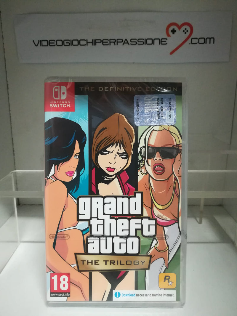 GTA Grand Theft Auto : The Trilogy - Definitive Edition Nintendo Switc