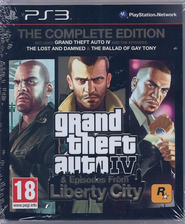 GRAND THEFT AUTO IV & EPISODES FROM LIBERTY CITY PS3 (versione inglese) (4656166961206)